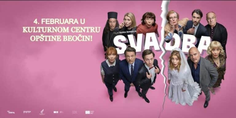 ​SUDAR SVETOVA U BEOČINU: Komedija „Svadba“ 4. februara u Kulturnom centru