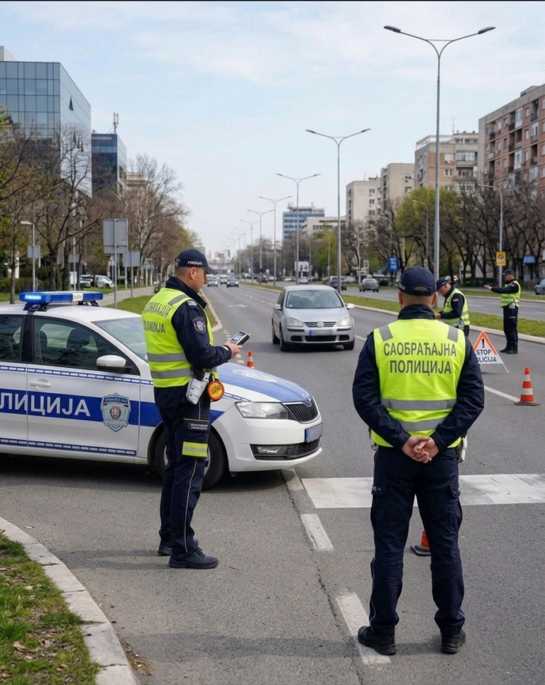 POJAČANA KONTROLA SAOBRAĆAJA: Od 15. do 21. juna akcija ROADPOL – fokus na alkohol i droge