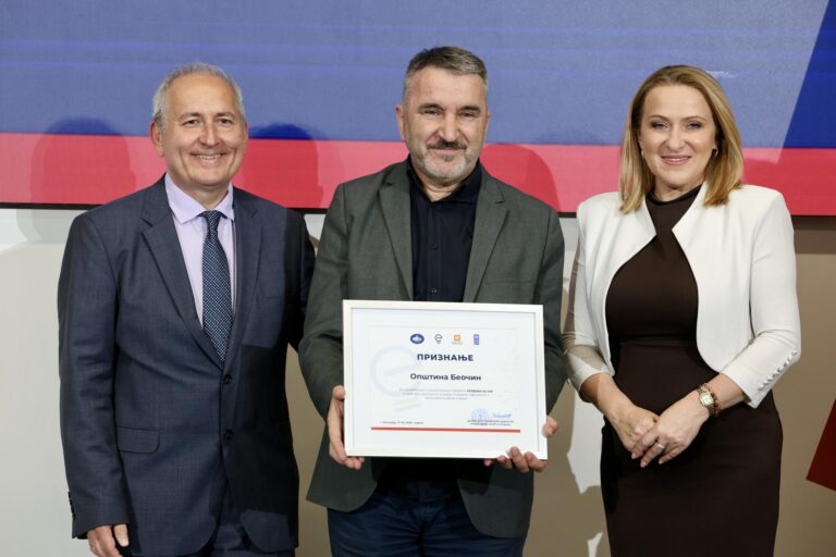 Opština Beočin među liderima digitalizacije: Prepoznat trud u unapređenju e-usluga
