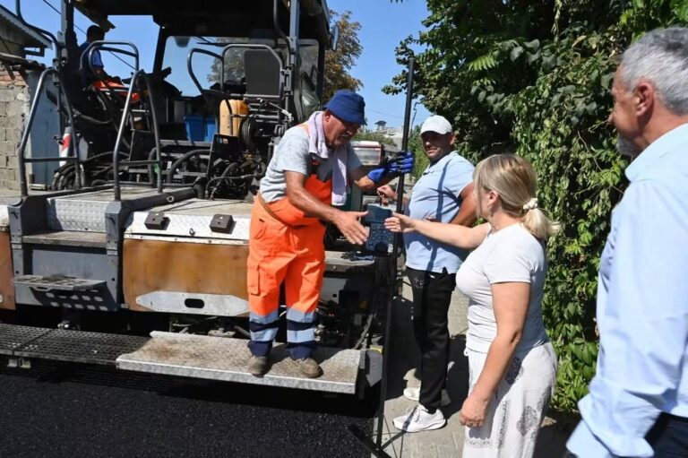 Završeni radovi u Beočinu: Asfaltirana Karađorđeva ulica i planirana nova ulaganja u infrastrukturu