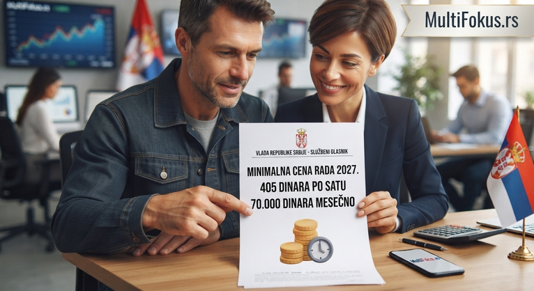 Minimalac u Srbiji 2027. godine: Poznata nova cena i iznos plate